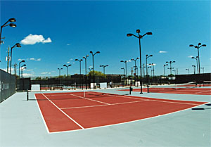 Tennis courts