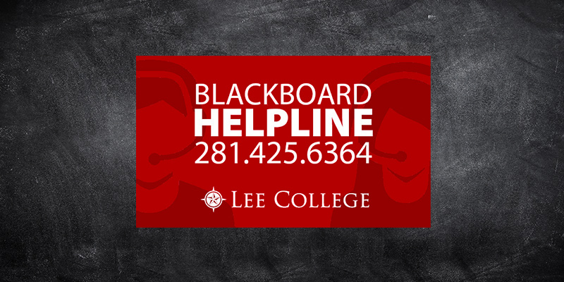 Blackboard Helpline 281.425.6364